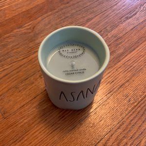 Rae Dunn Asana Candle, Rae Dunn Candle, Rae Dunn Yoga Candle, Scented Jar Candle